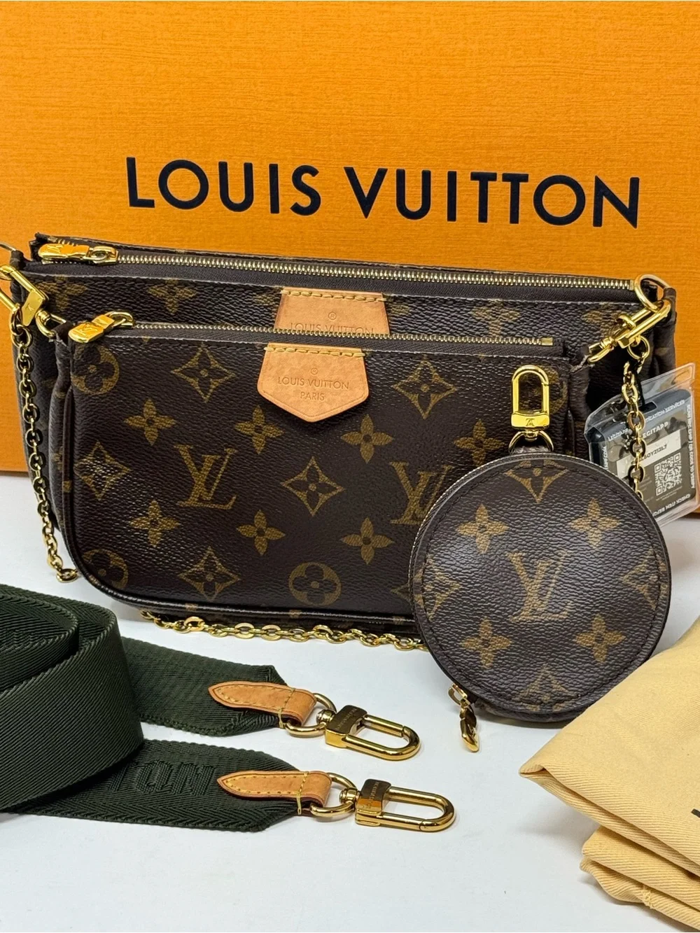 💯Authentic LOUIS VUITTON Multi-Pochette Accessories